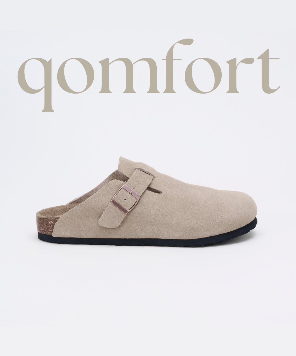 Premium Genuine Suede Clogs by Qomfrt